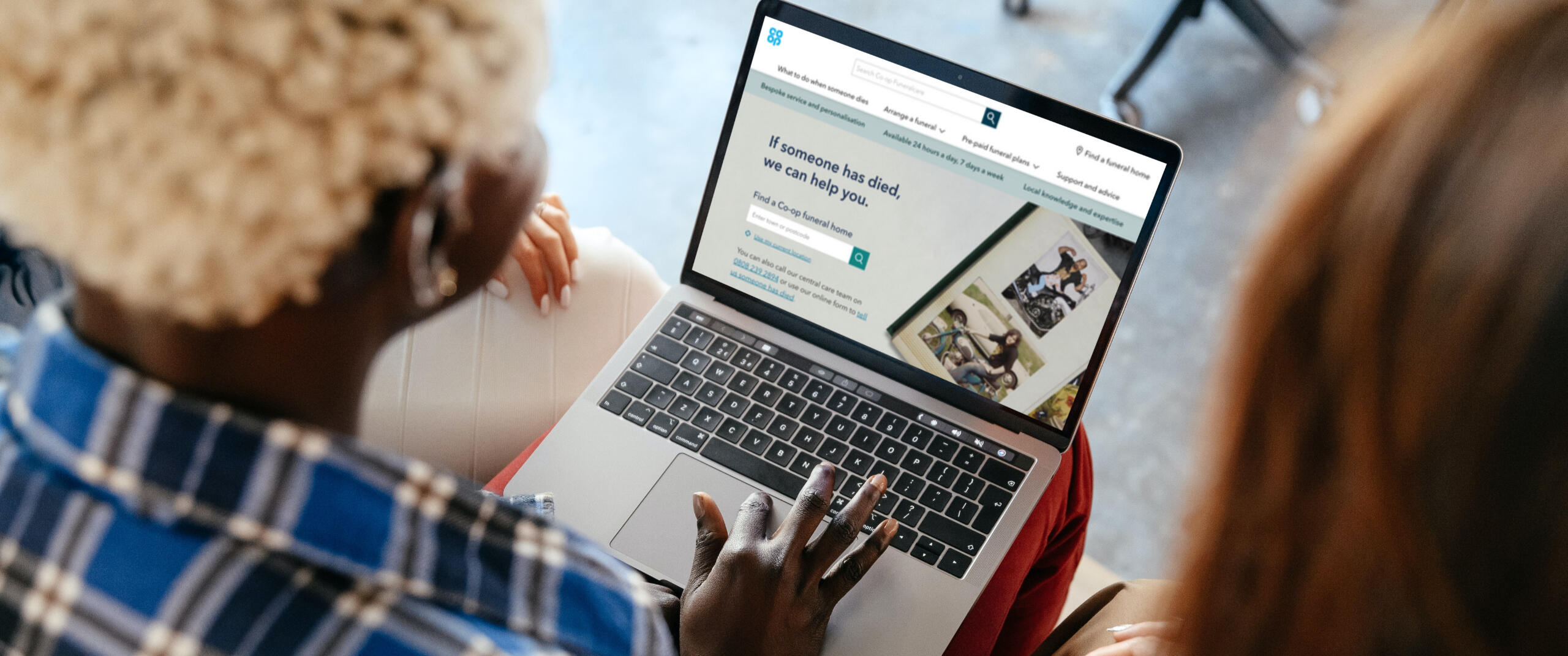 Co-op funeralcare homepage